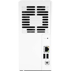 QNAP TS-233 NAS Storage Server - Powerful ARM Cortex-A55, 2GB RAM, Efficient 0TB, Sleek White Design - Elevate Your Data Managem